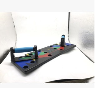 Push-Up Training System Bracket, Metal 11-in-1 Color-Coded Push-Up Board for Full Upper Body Workout, Portable Strength Training Equipment