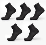 Men’s Bamboo Fiber Business Socks | Breathable, Odor-Resistant, Soft Dress Socks for Daily Comfort