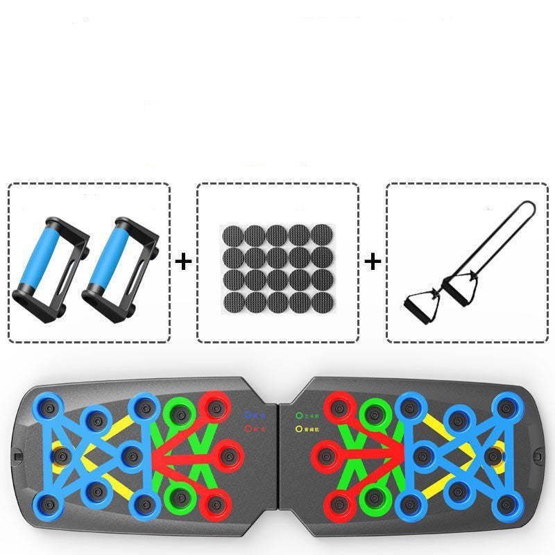 Push Up Training Board for Men – Multi-Function Chest & Ab Workout Equipment for Home Fitness