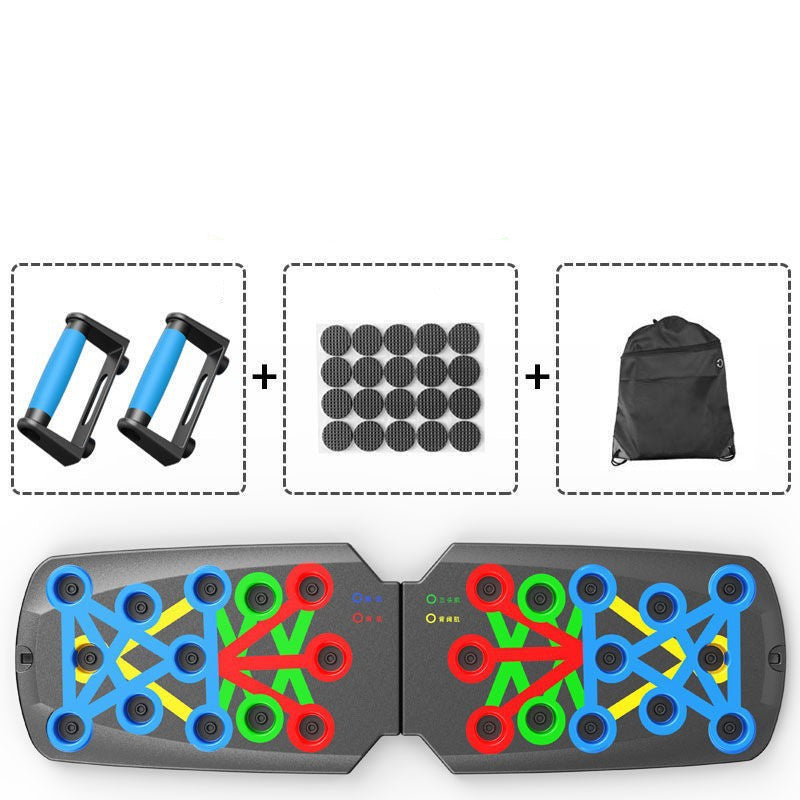 Push Up Training Board for Men – Multi-Function Chest & Ab Workout Equipment for Home Fitness