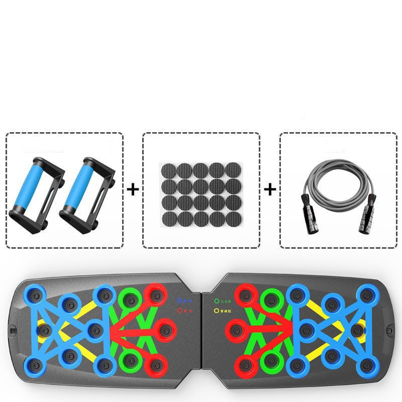 Push Up Training Board for Men – Multi-Function Chest & Ab Workout Equipment for Home Fitness