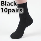 Men’s Bamboo Fiber Business Socks | Breathable, Odor-Resistant, Soft Dress Socks for Daily Comfort