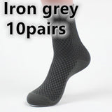 Men’s Bamboo Fiber Business Socks | Breathable, Odor-Resistant, Soft Dress Socks for Daily Comfort