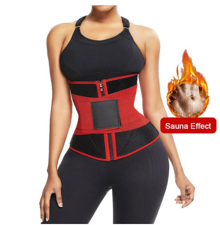 Sports Waist Belt | Adjustable Elastic Abdominal Strap for Waist Shaping, Support & Core Protection