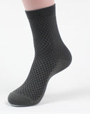 Men’s Bamboo Fiber Business Socks | Breathable, Odor-Resistant, Soft Dress Socks for Daily Comfort