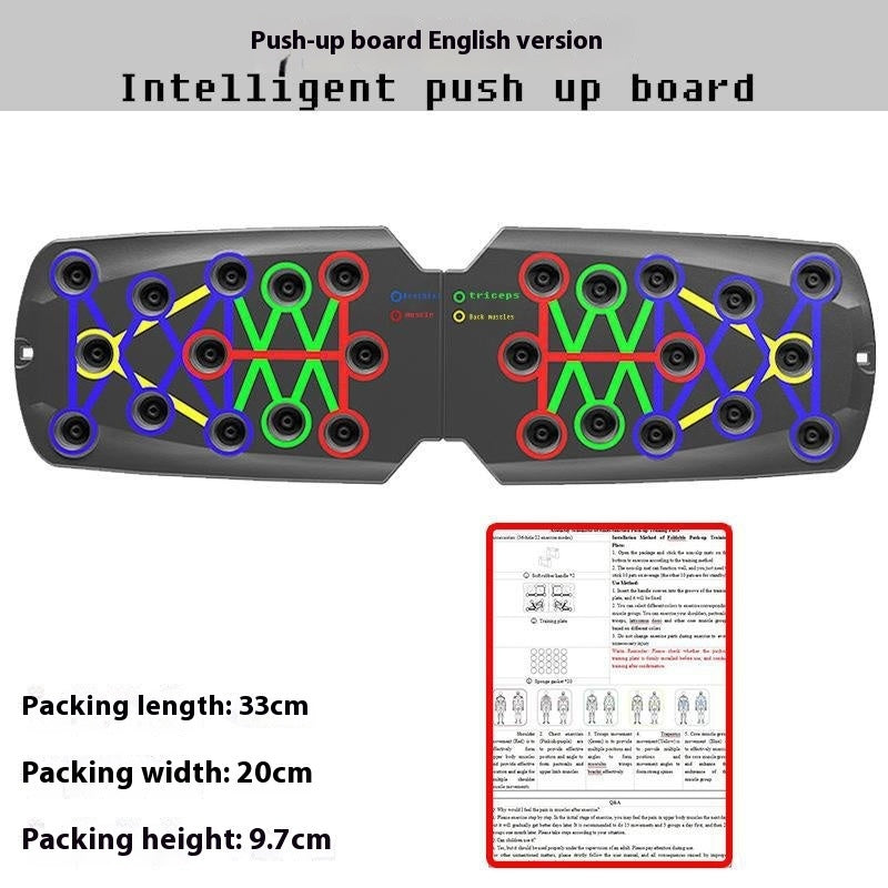 Home Multifunctional Push Up Training Board | Color-Coded Fitness System | Full-Body Strength Training Equipment