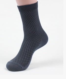 Men’s Bamboo Fiber Business Socks | Breathable, Odor-Resistant, Soft Dress Socks for Daily Comfort