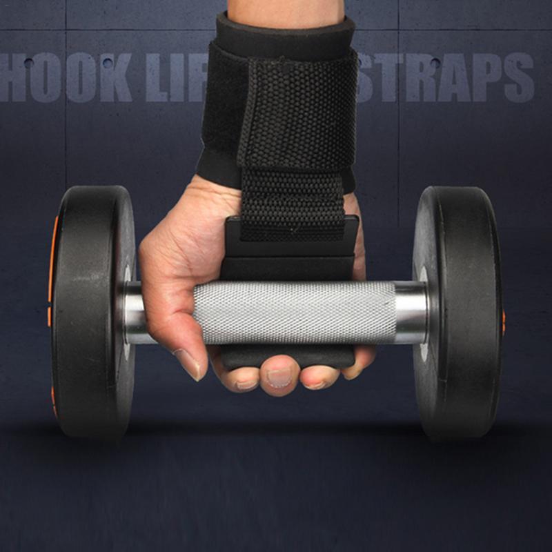Fitness Hook Wrist Guard | Heavy-Duty Gym Lifting Straps with Steel Hooks | Grip Support & Wrist Protection for Strength Training