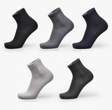 Men’s Bamboo Fiber Business Socks | Breathable, Odor-Resistant, Soft Dress Socks for Daily Comfort