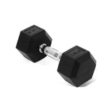 Hex Rubber Coated Dumbbell | Durable Non-Slip Dumbbell for Home Gym Workouts | Safe, Space-Saving Design – Self Pickup Only
