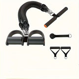 Adjustable Resistance Tension Bands Set with Foot Pedals & Handles | Full Body Home Fitness, Stretch & Core Training