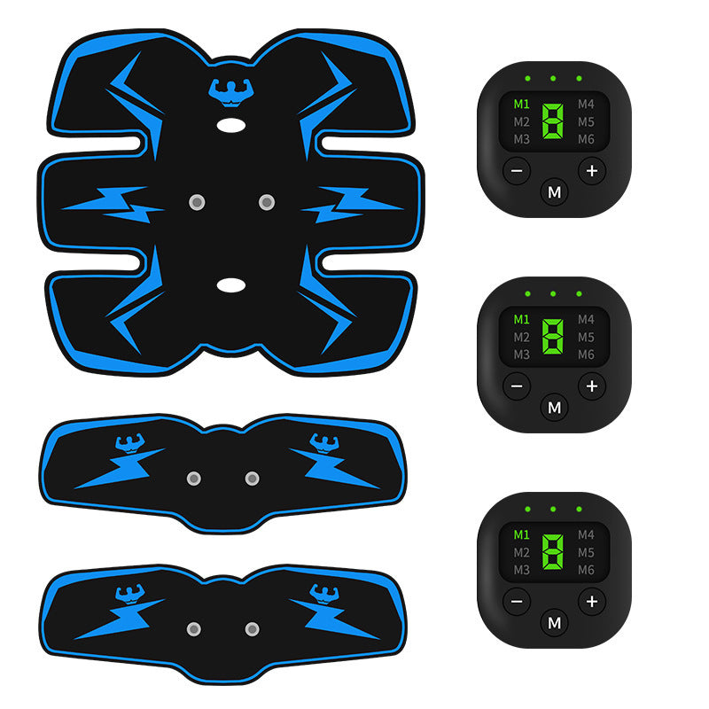 Smart Rechargeable Belly Patch | EMS Abs Stimulator for Weight Loss & Muscle Toning | Portable Fitness Trainer