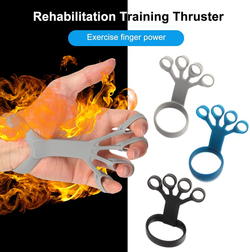 Silicone Finger Exercise Stretcher | Hand Grip Trainer for Arthritis, Pain Relief, Strength & Rehabilitation