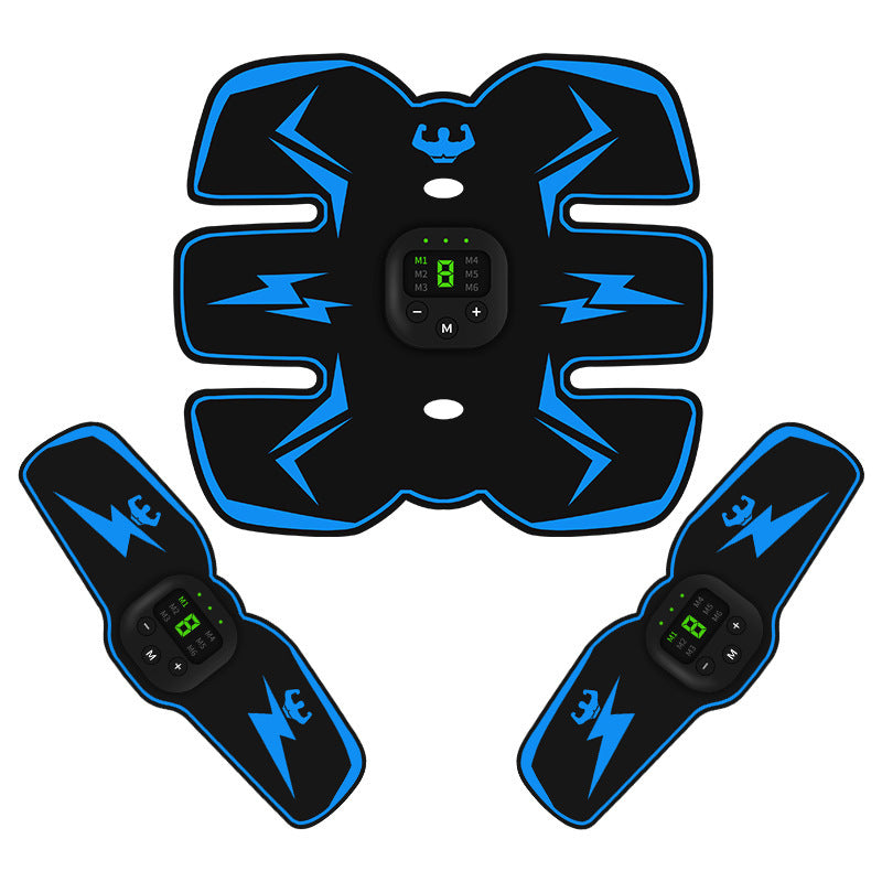 Smart Rechargeable Belly Patch | EMS Abs Stimulator for Weight Loss & Muscle Toning | Portable Fitness Trainer