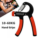 Hand Grip Strength Trainer Gripper | Adjustable Resistance 10-60Kg | Finger, Hand & Forearm Workout Exerciser