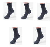 Men’s Bamboo Fiber Business Socks | Breathable, Odor-Resistant, Soft Dress Socks for Daily Comfort