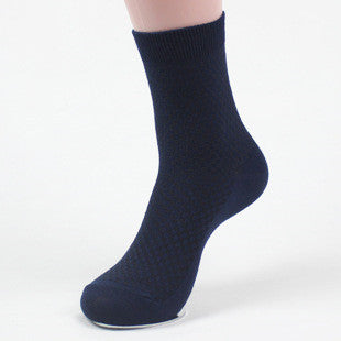 Men’s Bamboo Fiber Business Socks | Breathable, Odor-Resistant, Soft Dress Socks for Daily Comfort