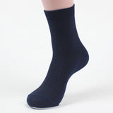 Men’s Bamboo Fiber Business Socks | Breathable, Odor-Resistant, Soft Dress Socks for Daily Comfort