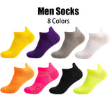 8 Pairs Men’s Athletic Socks | Low Cut, Cushioned, Anti-Slip & Anti-Odor Socks for Running, Fitness, Cycling & Sports