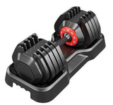 Adjustable Dumbbell Set 55LB | 10-in-1 Free Weights for Men & Women | Fast-Adjust Handle for Full-Body Home Gym Workouts