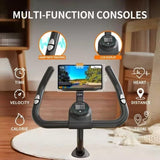 High-Quality Spin Bike for Home Gym | Adjustable Indoor Cycling Bike with Heart Rate Monitor & Display | Fitness Equipment for All Levels