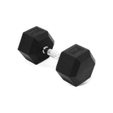 Hex Rubber Coated Dumbbell | Durable Non-Slip Dumbbell for Home Gym Workouts | Safe, Space-Saving Design – Self Pickup Only