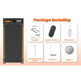 Treadmill with Remote Control | 3-Level Incline, LED Display, Easy-Move Wheels | Quiet 2.5HP Indoor Fitness Running Machine