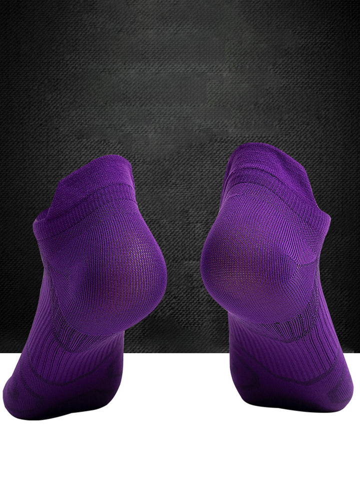 8 Pairs Men’s Athletic Socks | Low Cut, Cushioned, Anti-Slip & Anti-Odor Socks for Running, Fitness, Cycling & Sports