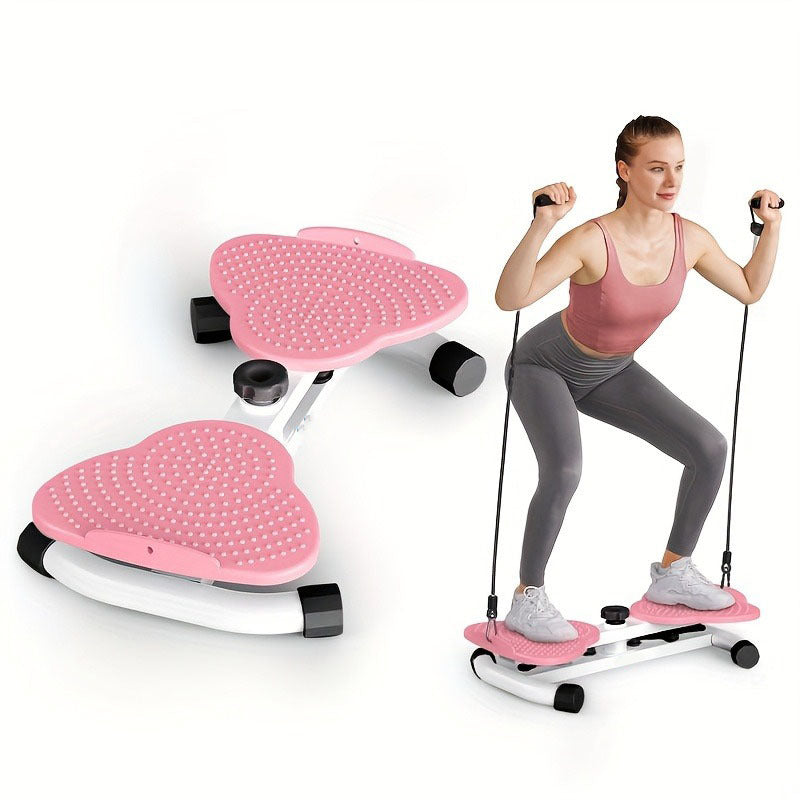 Waist Twist Exercise Machine | Home Gym Core Trainer with Foot Massage | Noise-Free Weight Loss Fitness Equipment