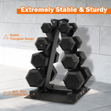 Dumbbell Weight Rack 4-Tier & 5-Tier | Heavy-Duty Steel Dumbbell Stand | Space-Saving Gym Storage (Self Pickup Only)