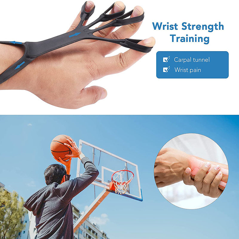 Silicone Finger Exercise Stretcher | Hand Grip Trainer for Arthritis, Pain Relief, Strength & Rehabilitation