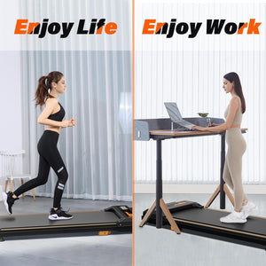 Treadmill with Remote Control | 3-Level Incline, LED Display, Easy-Move Wheels | Quiet 2.5HP Indoor Fitness Running Machine