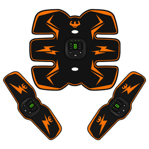 Smart Rechargeable Belly Patch | EMS Abs Stimulator for Weight Loss & Muscle Toning | Portable Fitness Trainer