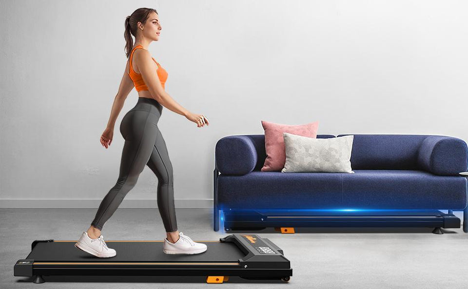 Treadmill with Remote Control | 3-Level Incline, LED Display, Easy-Move Wheels | Quiet 2.5HP Indoor Fitness Running Machine