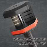 Adjustable Dumbbell Set 55LB | 10-in-1 Free Weights for Men & Women | Fast-Adjust Handle for Full-Body Home Gym Workouts