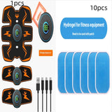 Smart Rechargeable Belly Patch | EMS Abs Stimulator for Weight Loss & Muscle Toning | Portable Fitness Trainer