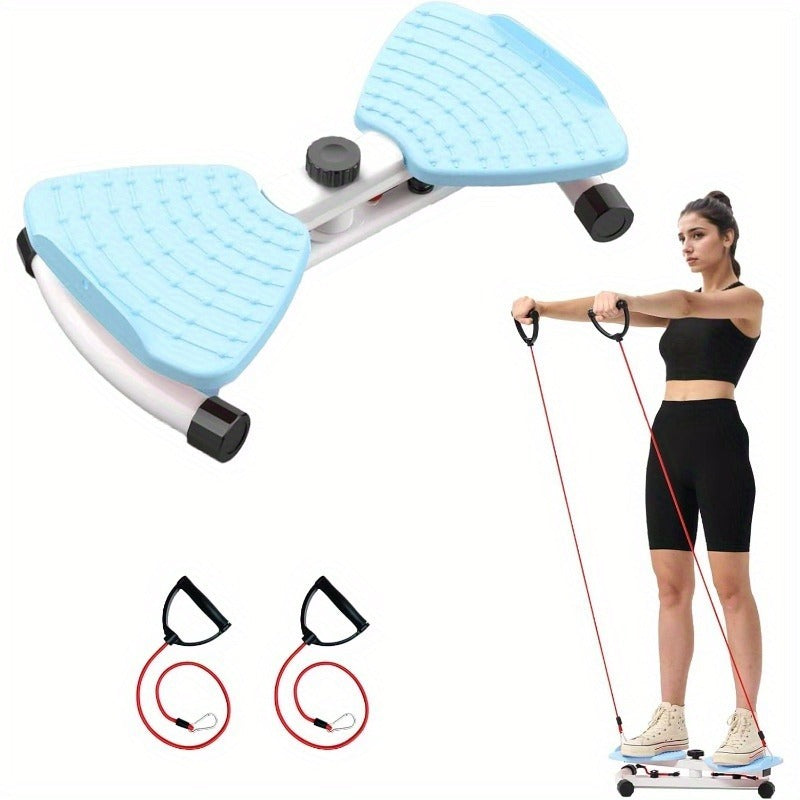 Waist Twist Exercise Machine | Home Gym Core Trainer with Foot Massage | Noise-Free Weight Loss Fitness Equipment