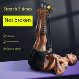 Adjustable Resistance Tension Bands Set with Foot Pedals & Handles | Full Body Home Fitness, Stretch & Core Training