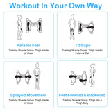 Mini Stepper Stair Stepper with Resistance Bands | Quiet Hydraulic Workout Machine with LCD Timer | 330LB Home Fitness Stepper